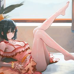 This is a pixiv picture whose title is 【request】『うたかたマーメイド』.
