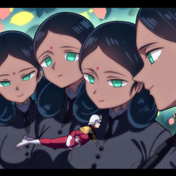 This is a pixiv picture whose title is ∞ララァ.
