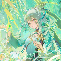 This is a pixiv picture whose title is 《不堪人間》.