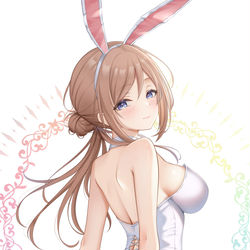 This is a pixiv picture whose title is バニー莉波.