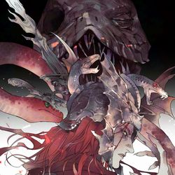 This is a pixiv picture whose title is 火種.