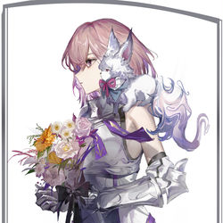This is a pixiv picture whose title is 玛修玛修.