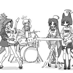This is a pixiv picture whose title is 最近描いた絵とか.