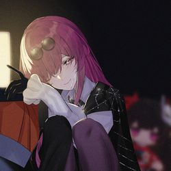 This is a pixiv picture whose title is 100日チャレンジ 　Day.60 狩るか狩られるか.
