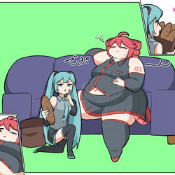 This is a pixiv picture whose title is テトちゃんは私が育てました。.