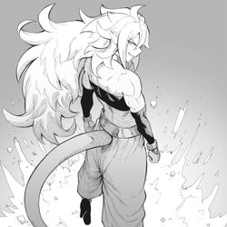 This is a pixiv picture whose title is Android 21.