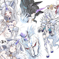 This is a pixiv picture whose title is 男の娘キリン.