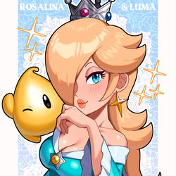 This is a pixiv picture whose title is Alluring Rosalina.