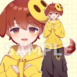 This is a pixiv picture whose title is 犬塚こころ様（IRIAM Vライバー）.