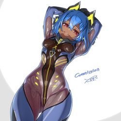 This is a pixiv picture whose title is Skeb.