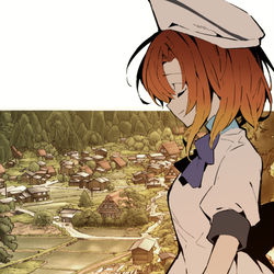 This is a pixiv picture whose title is ひぐらしのなく頃に.