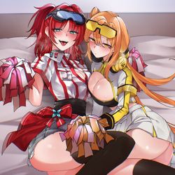 This is a pixiv picture whose title is 유스띠아 커미션.