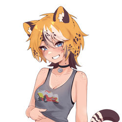 This is a pixiv picture whose title is cheetah ivy.