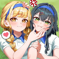 This is a pixiv picture whose title is ことねと手毬.