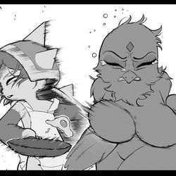 This is a pixiv picture whose title is 낙서.