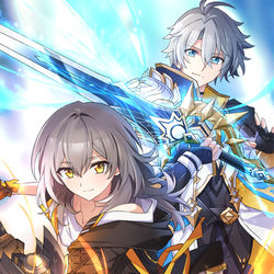 This is a pixiv picture whose title is 払暁.