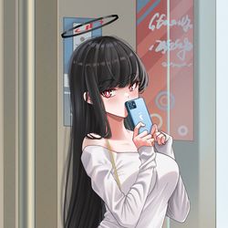 This is a pixiv picture whose title is 私服.