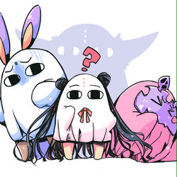 This is a pixiv picture whose title is とてもかわいいメジェドさま.