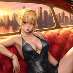 This is a pixiv picture whose title is Evelyn Chevalier - Zenless Zone.