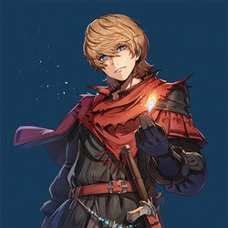 This is a pixiv picture whose title is 【お仕事】MTG×FF「フェニックスのドミナント、ジョシュア」.