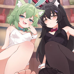 This is a pixiv picture whose title is commission.