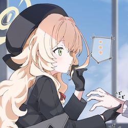 This is a pixiv picture whose title is 「ワルイコトしましょう？🧡」.