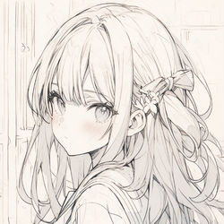 This is a pixiv picture whose title is 『doodle』.