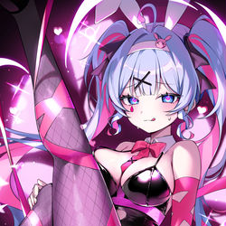 This is a pixiv picture whose title is ラビットホール.
