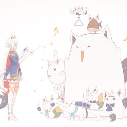 This is a pixiv picture whose title is フブレーメンの音楽隊.