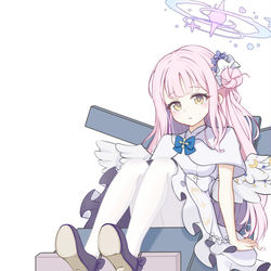 This is a pixiv picture whose title is 未花足伽.