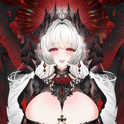 This is a pixiv picture whose title is Rosarium Sanguineum.