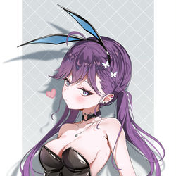 This is a pixiv picture whose title is 賀陽燐羽.