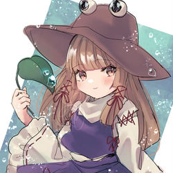 This is a pixiv picture whose title is 諏訪子.