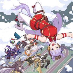 This is a pixiv picture whose title is 挑む者StayGold（ウマ娘）.