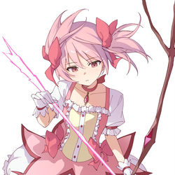 This is a pixiv picture whose title is 鹿目まどか.