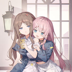 This is a pixiv picture whose title is ansy 噛む！.