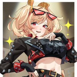 This is a pixiv picture whose title is Burnice.