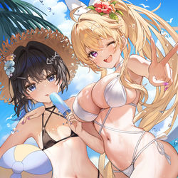 This is a pixiv picture whose title is ももはる.