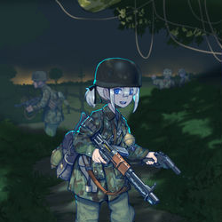 This is a pixiv picture whose title is Anniversary.