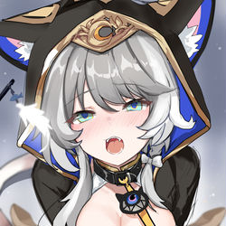 This is a pixiv picture whose title is 🐈‍⬛ Cipher💦.