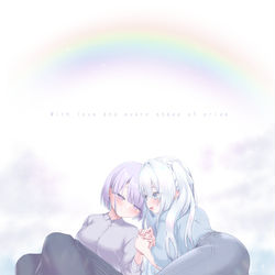 This is a pixiv picture whose title is この世界に七色を添えて.