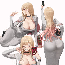 This is a pixiv picture whose title is Marin.
