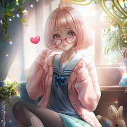This is a pixiv picture whose title is 栗山未来 / Mirai Kuriyama.