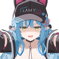 This is a pixiv picture whose title is 雪民さんを詰めるラミィちゃん.