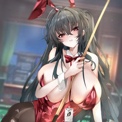 This is a pixiv picture whose title is 大鳳バニー.