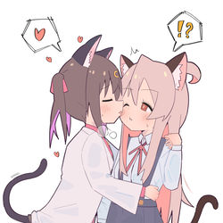 This is a pixiv picture whose title is 🐱.