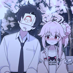 This is a pixiv picture whose title is 두근.
