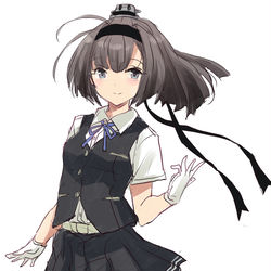 This is a pixiv picture whose title is 陽炎型秋月ちゃん.