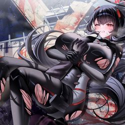 This is a pixiv picture whose title is 調月リオ.