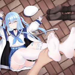 This is a pixiv picture whose title is 【约稿】游乐园事件.